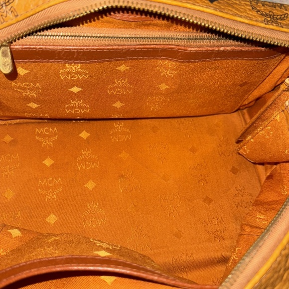 Womens MCM boston brown style bag style 2092D - Picture 9 of 13